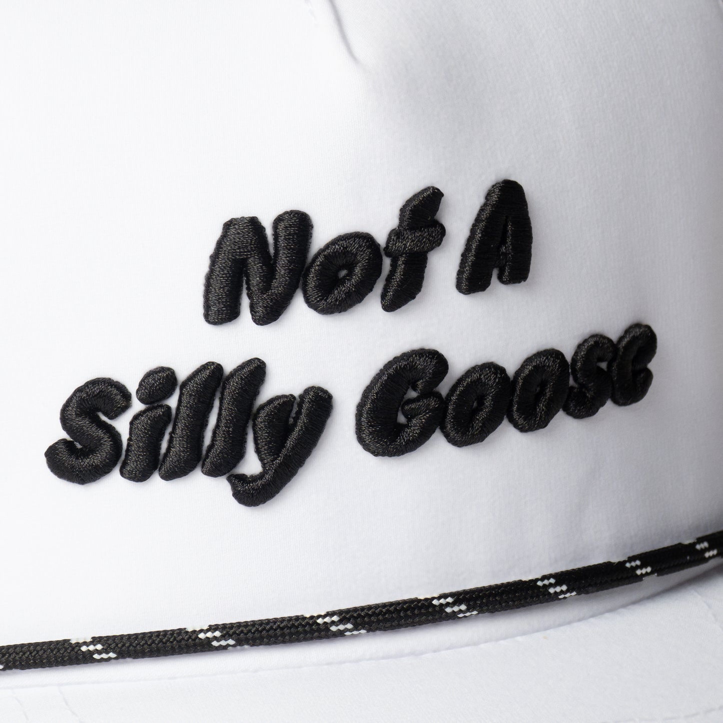 Not A Silly Goose - White