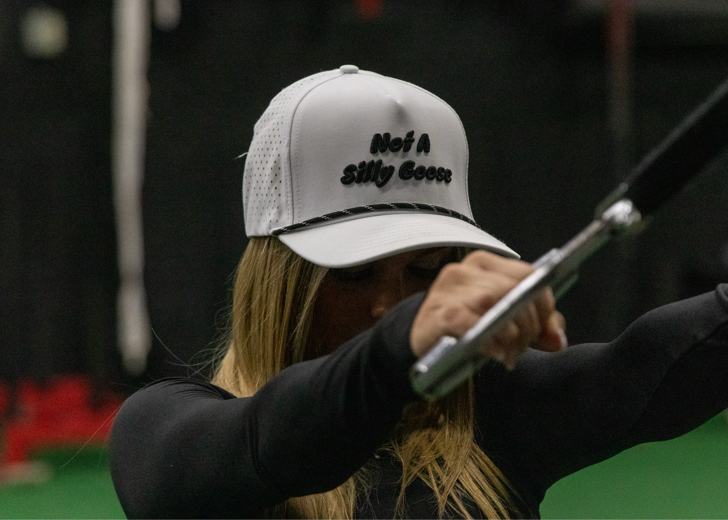 Not A Silly Goose - White